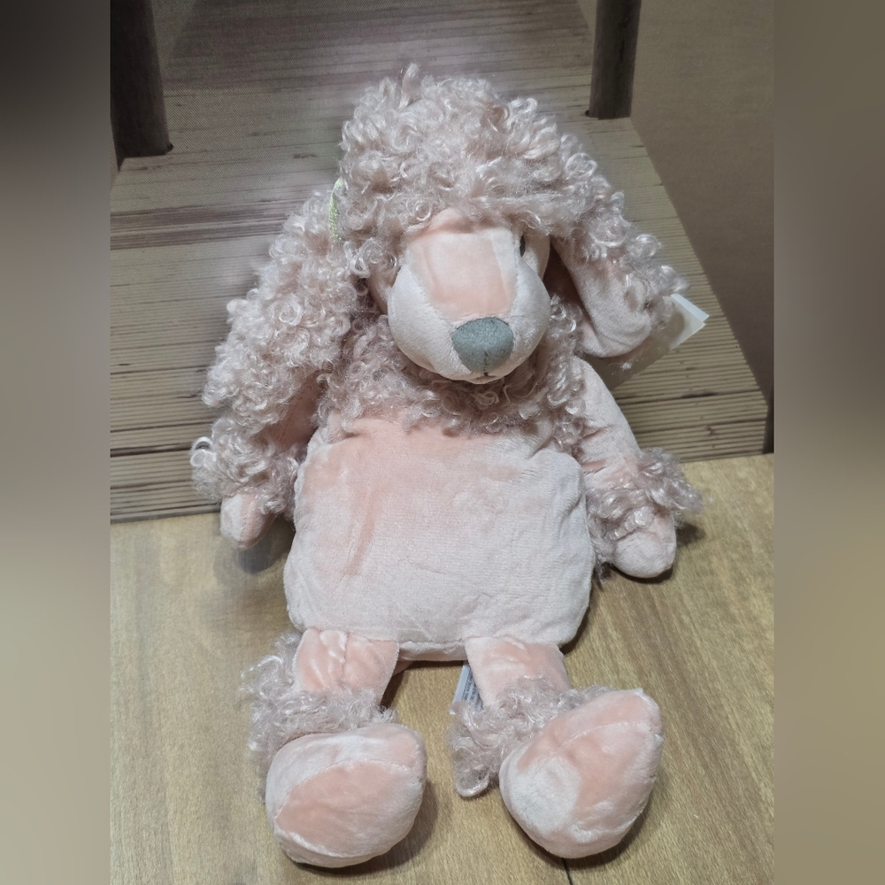 Plush Pink Poodle Toy Mon Ami